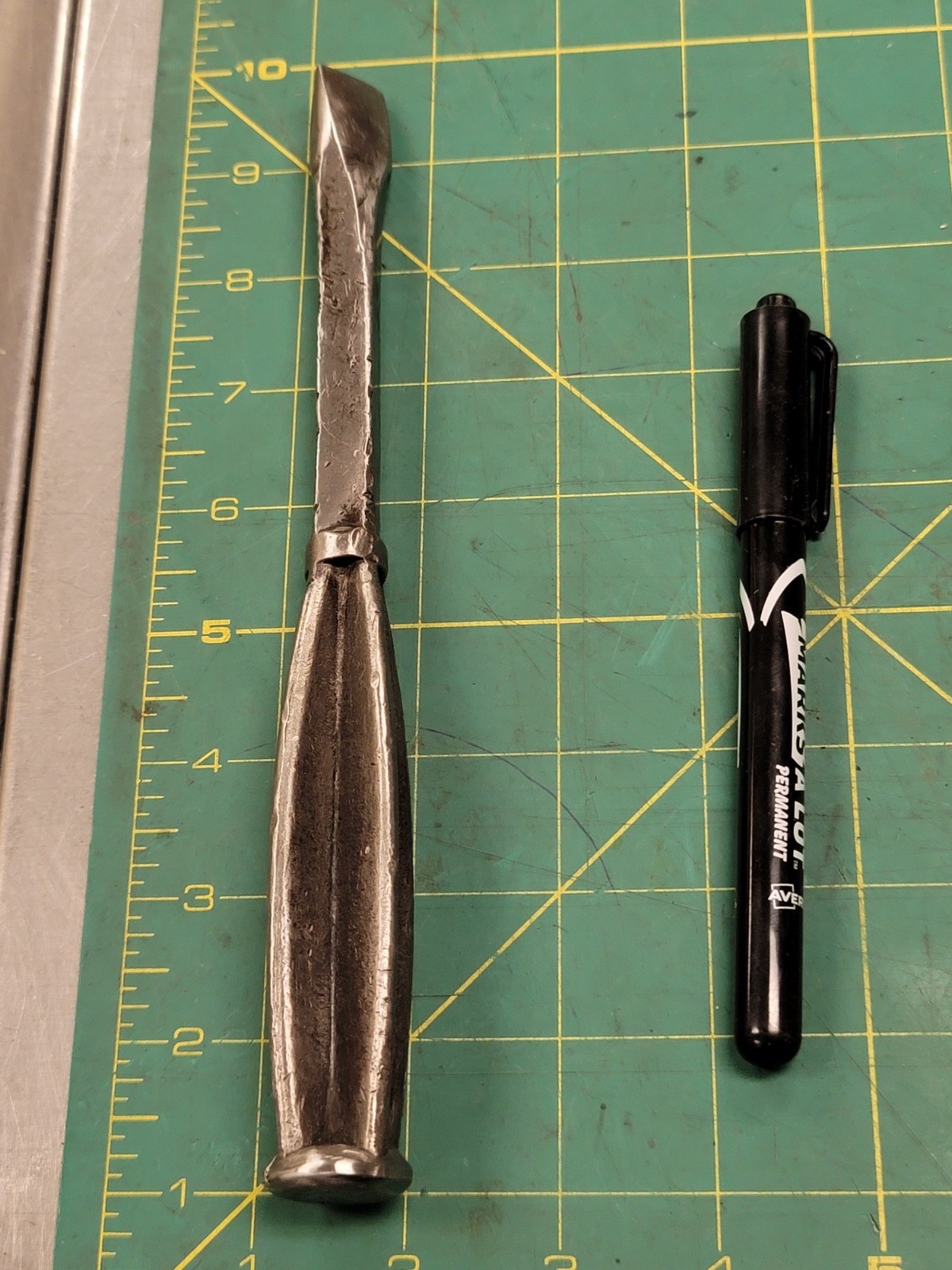  Vintage Rare  BUHL  Brand Steel Handle Flathead Screwdriver USA Tool 