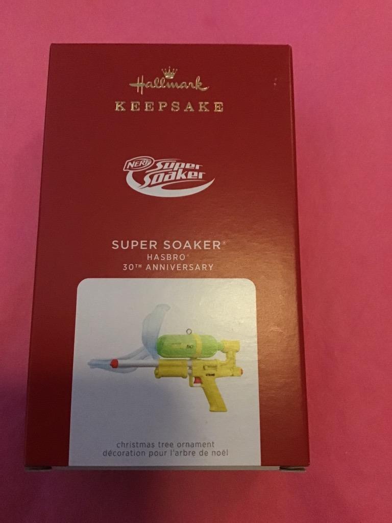 Hallmark Keepsake Ornament 2021 Hasbro Nerf Super Soaker 30th anniv Water Gun Hallmark Keepsake Ornament 2021 Hasbro Nerf Super Soaker 30th anniv Water Gun