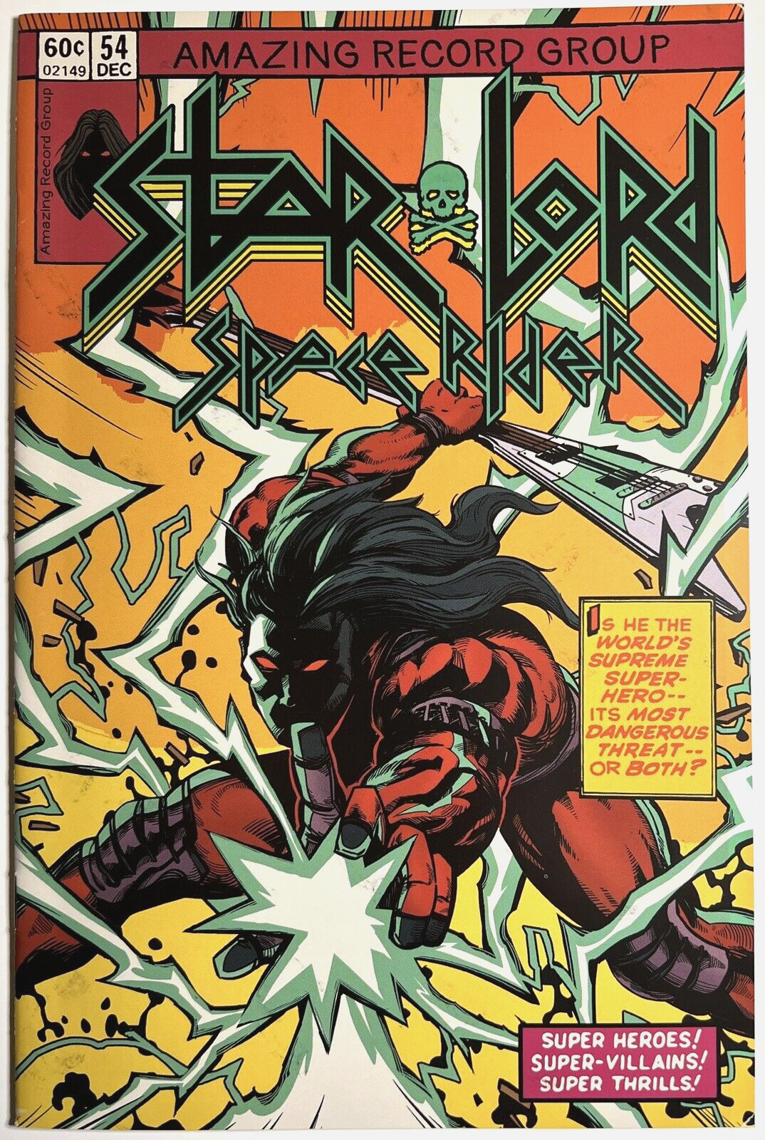 Star Lord Space Rider 54 Mondo Variant Custom Square Enix 2022 Mondo Print Comic