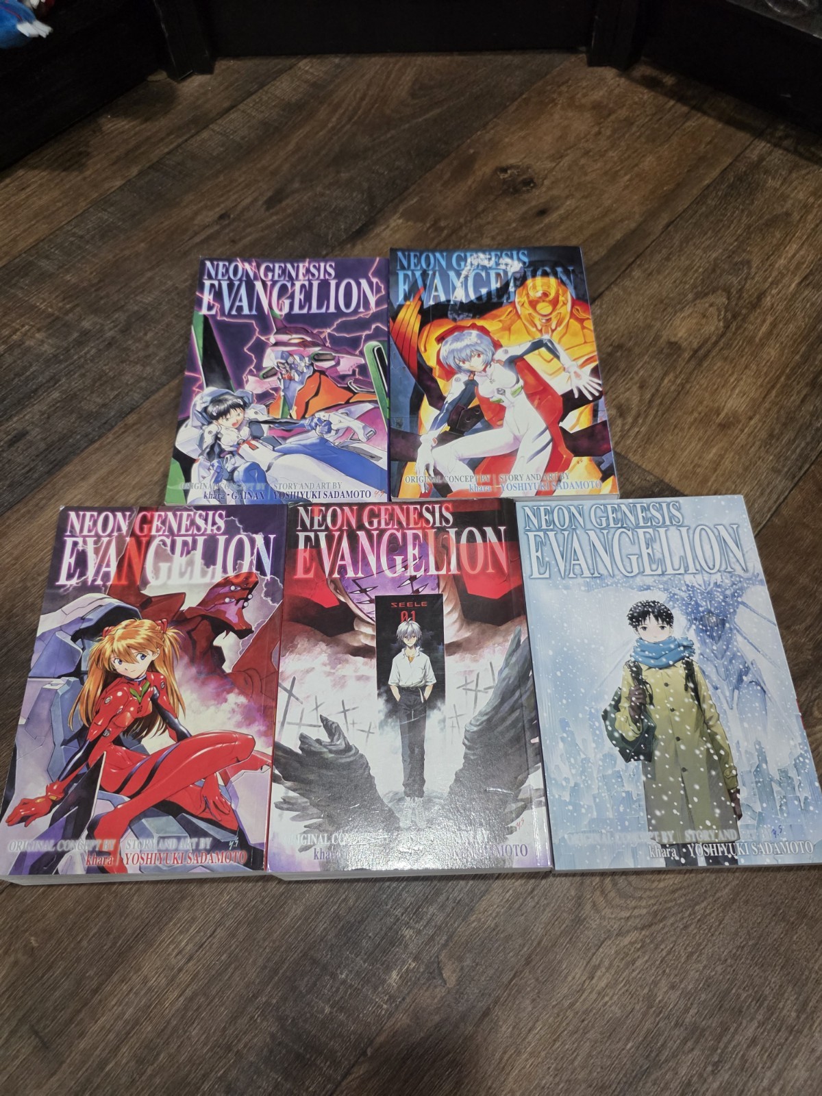 Neon Genesis Evangelion Manga Omnibus Complete Set English US Viz Media