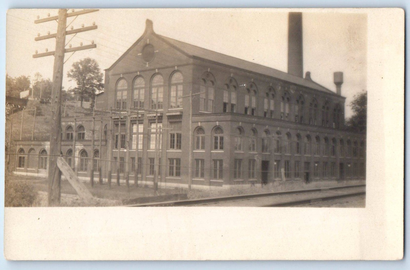 c1910's Electric Power Station Tribes Hill New York NY RPPC Photo Postcard