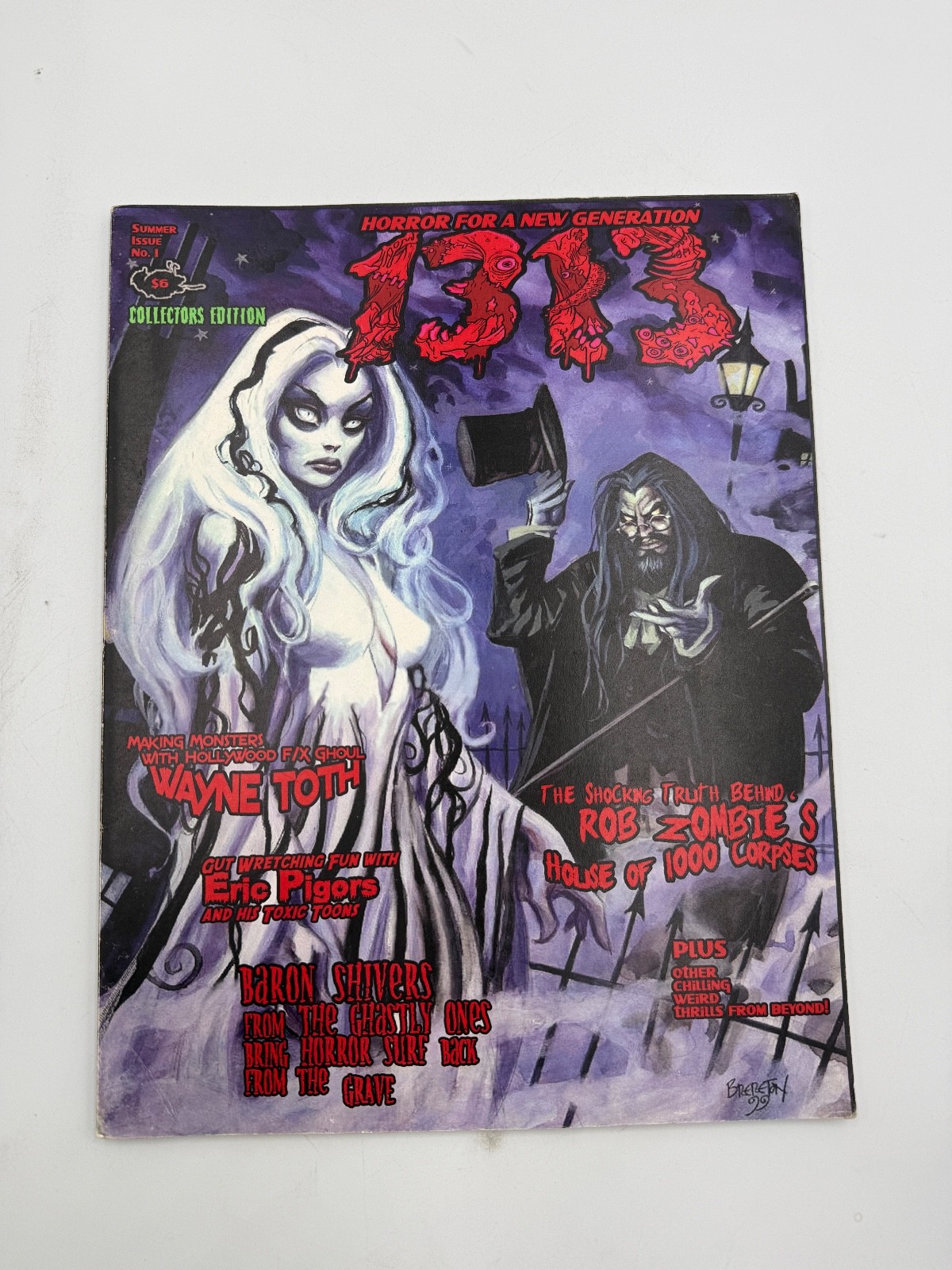 1313 ISSUE 1 COLLECTORS EDITION ROB ZOMBIE HORROR MONSTER FAMOUS