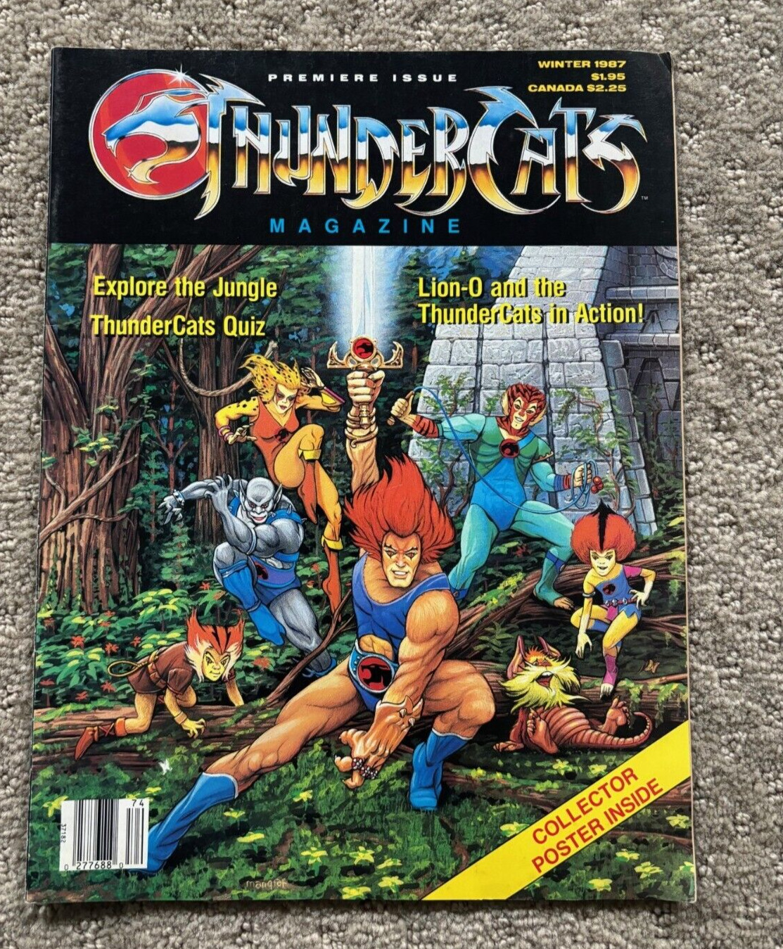 Winter 1987 Premiere Issue ThunderCats Magazine