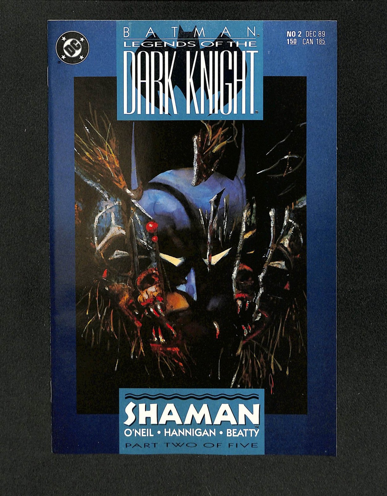 Batman: Legends of the Dark Knight #2 DC Comics 1989