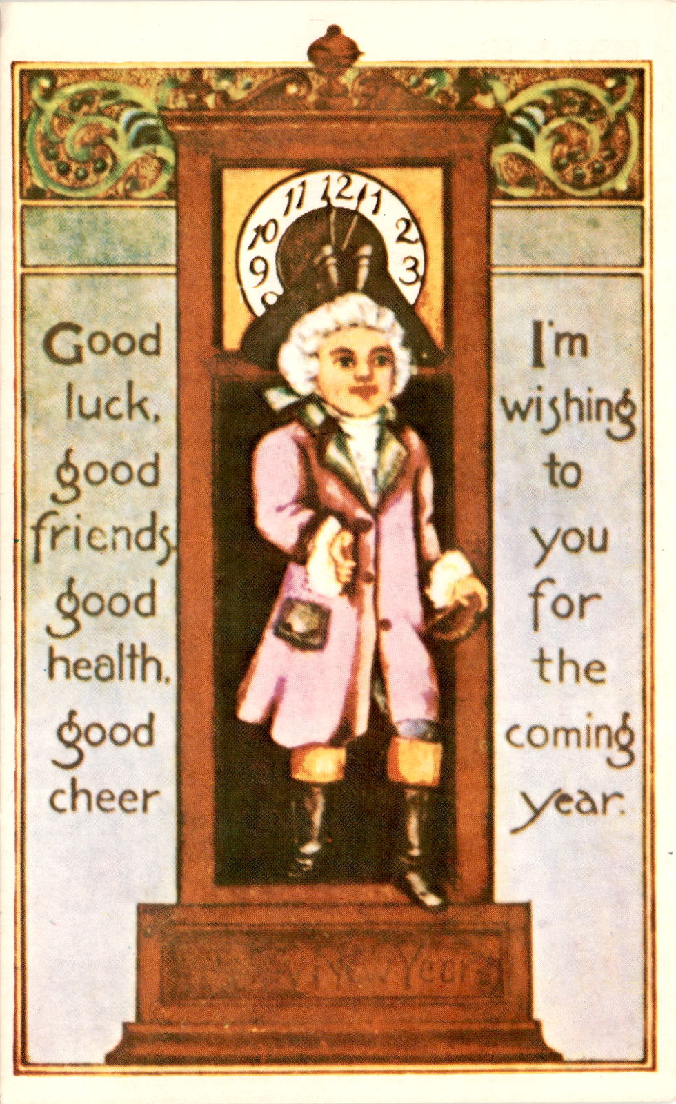 Christmas Greetings with love and well wishes for the New Year