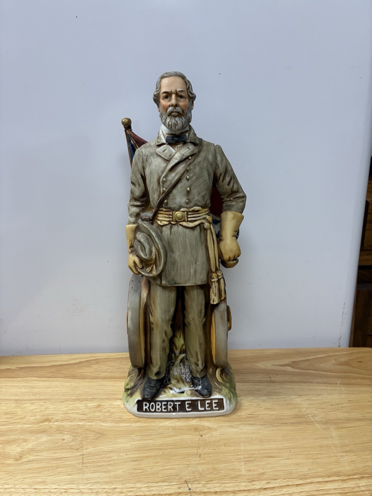 Vintage McCormick General Robert E Lee 1976 Decanter Empty