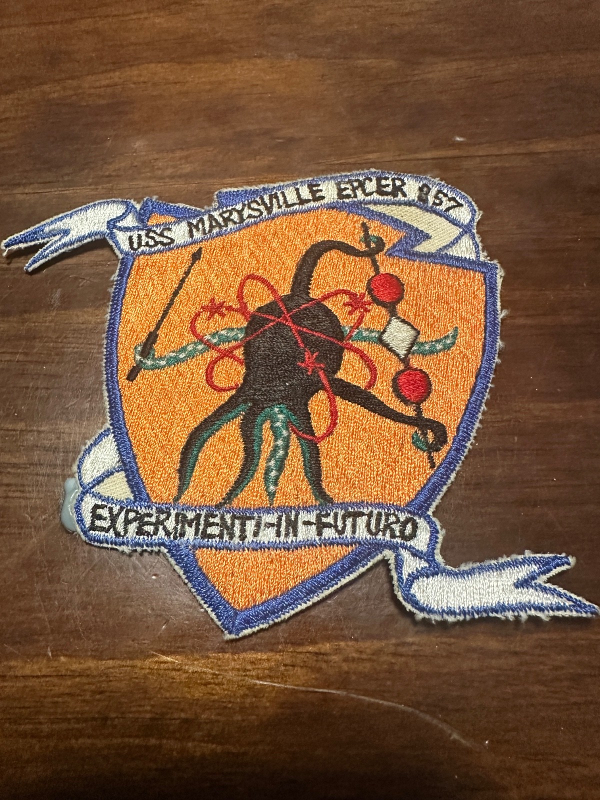 Vintage US Navy USS Marysville EPSER-857 Ship Patch