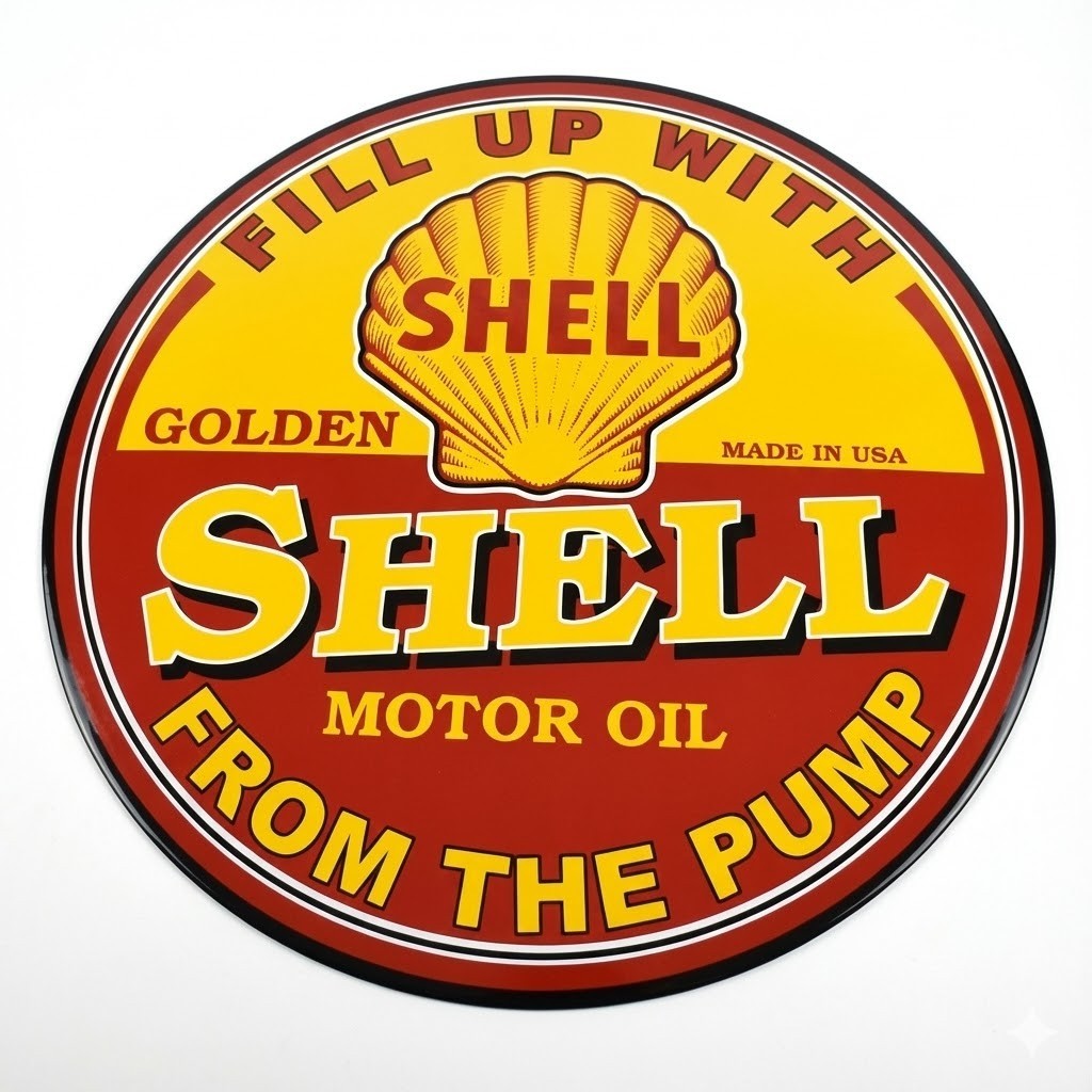 Vintage 1930s Shell 
