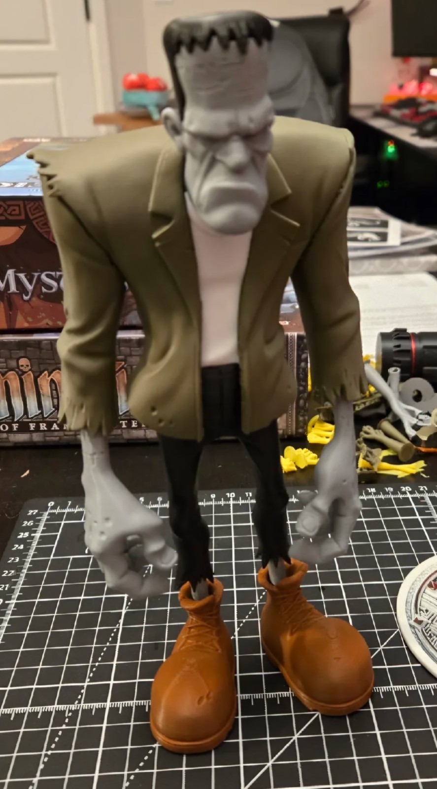 Frankenstein Figurine 3D Printed Frankenstein Figurine 3D Printed