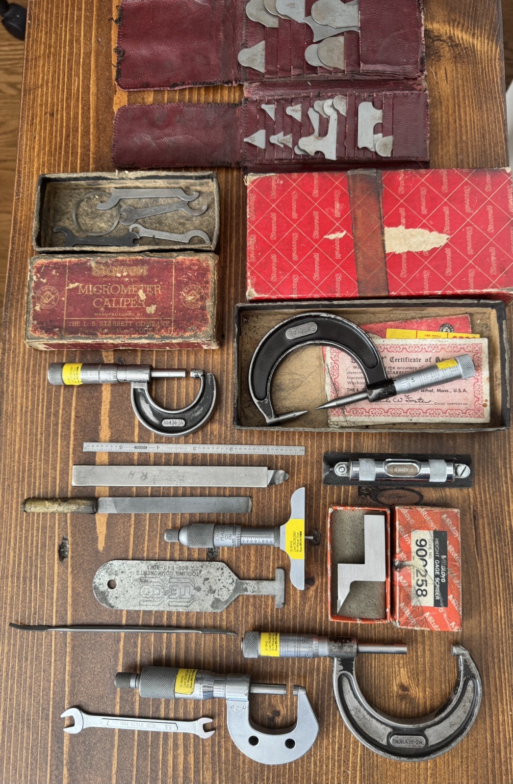 LOT of Machinist Tools, Starrett, Lufkin, Micrometers, Grobet, Mitutoyo, USA LOT of Machinist Tools, Starrett, Lufkin, Micrometers, Grobet, Mitutoyo, USA