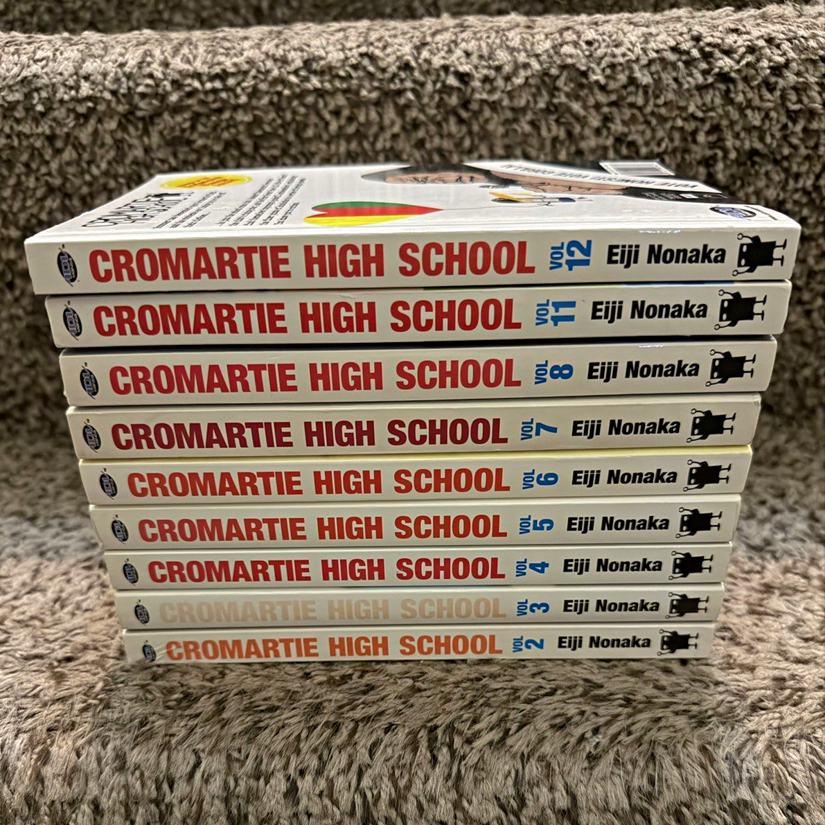 Cromartie High School Manga Lot Vol. 2-8, 11-12 by Eiji Nonaka (English)