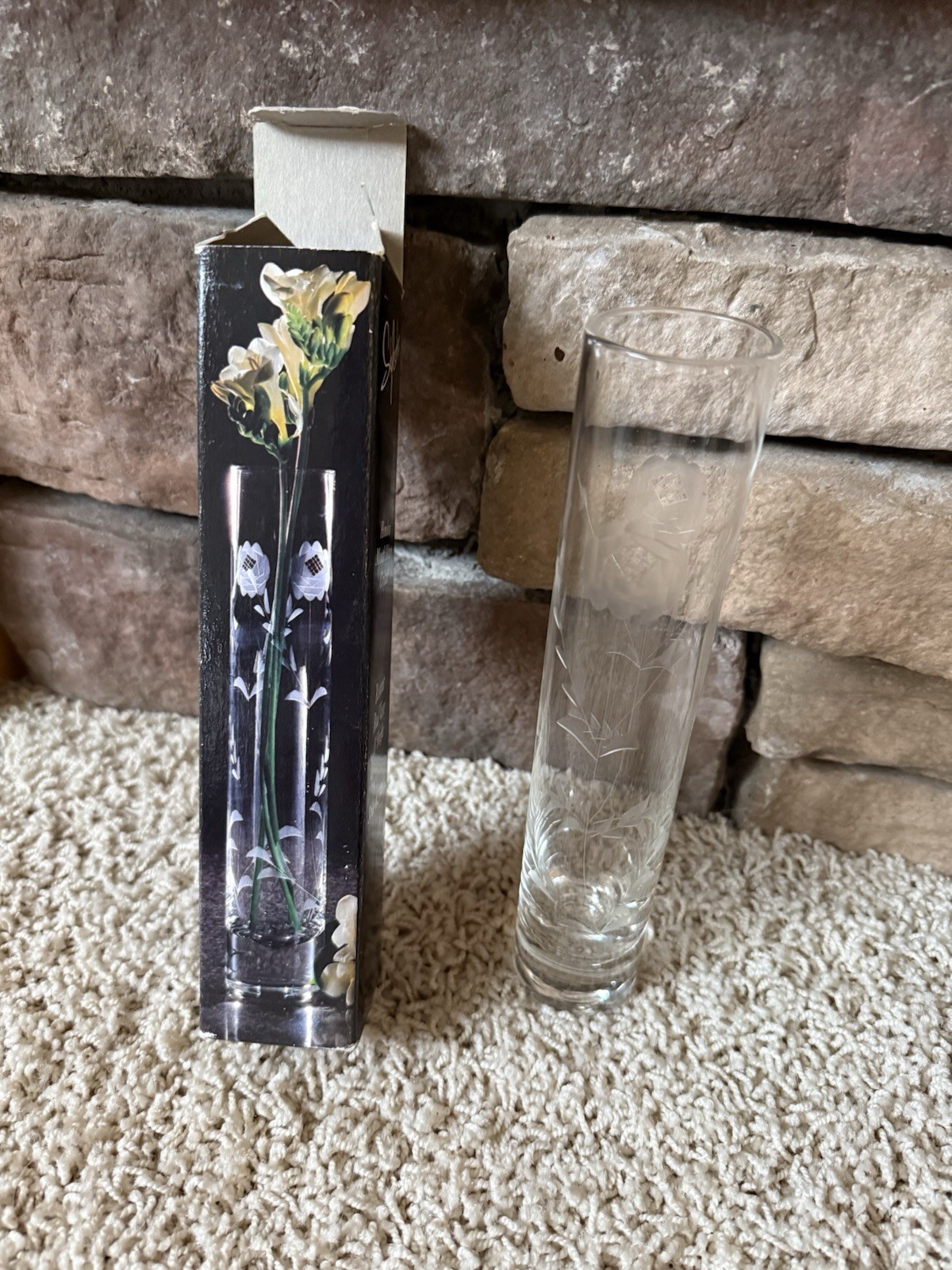 Stylesetter Handcut Mouth Blown Crystal \
