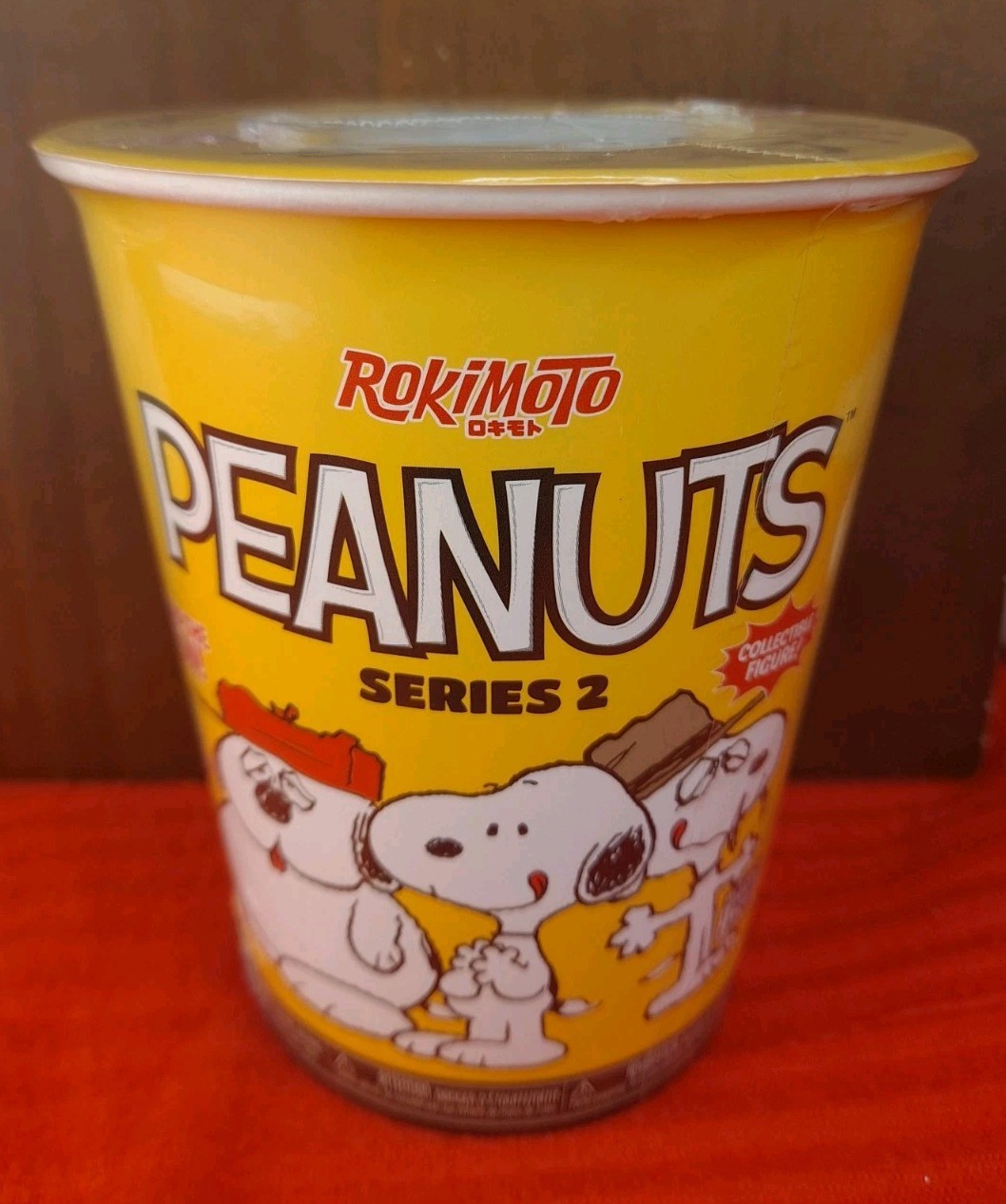 Peanuts + Rokimoto Series 2 Blind Cup Snoopy Figurine Fun Maker Slurp The Fun