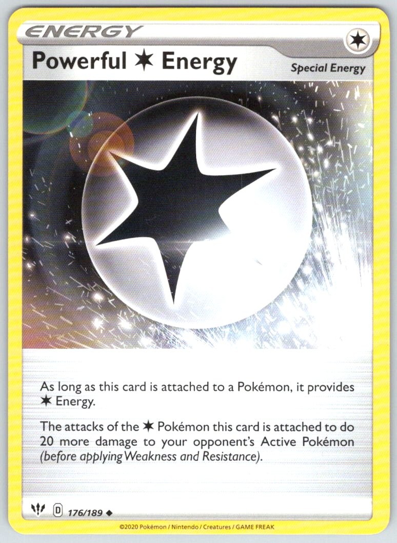 Powerful Colorless Energy 176/189 Uncommon Darkness Ablaze Pokemon NM