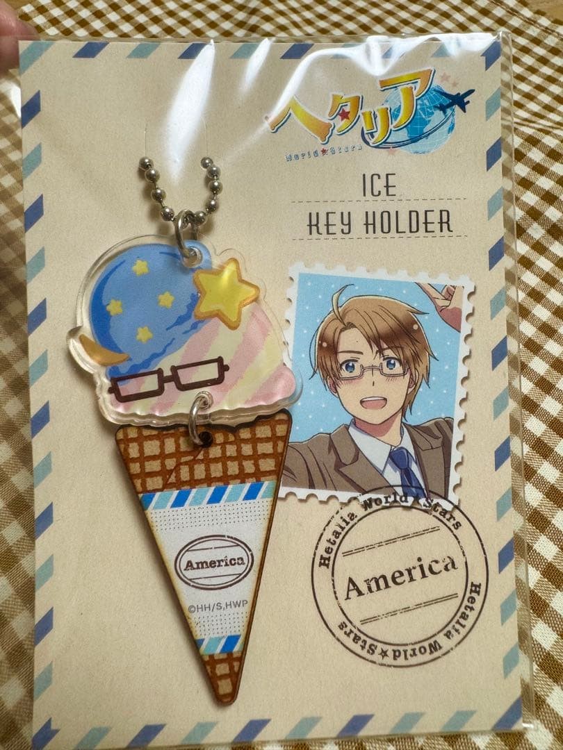 Hetalia America Ice Keychain - Character Goods - Age 14+