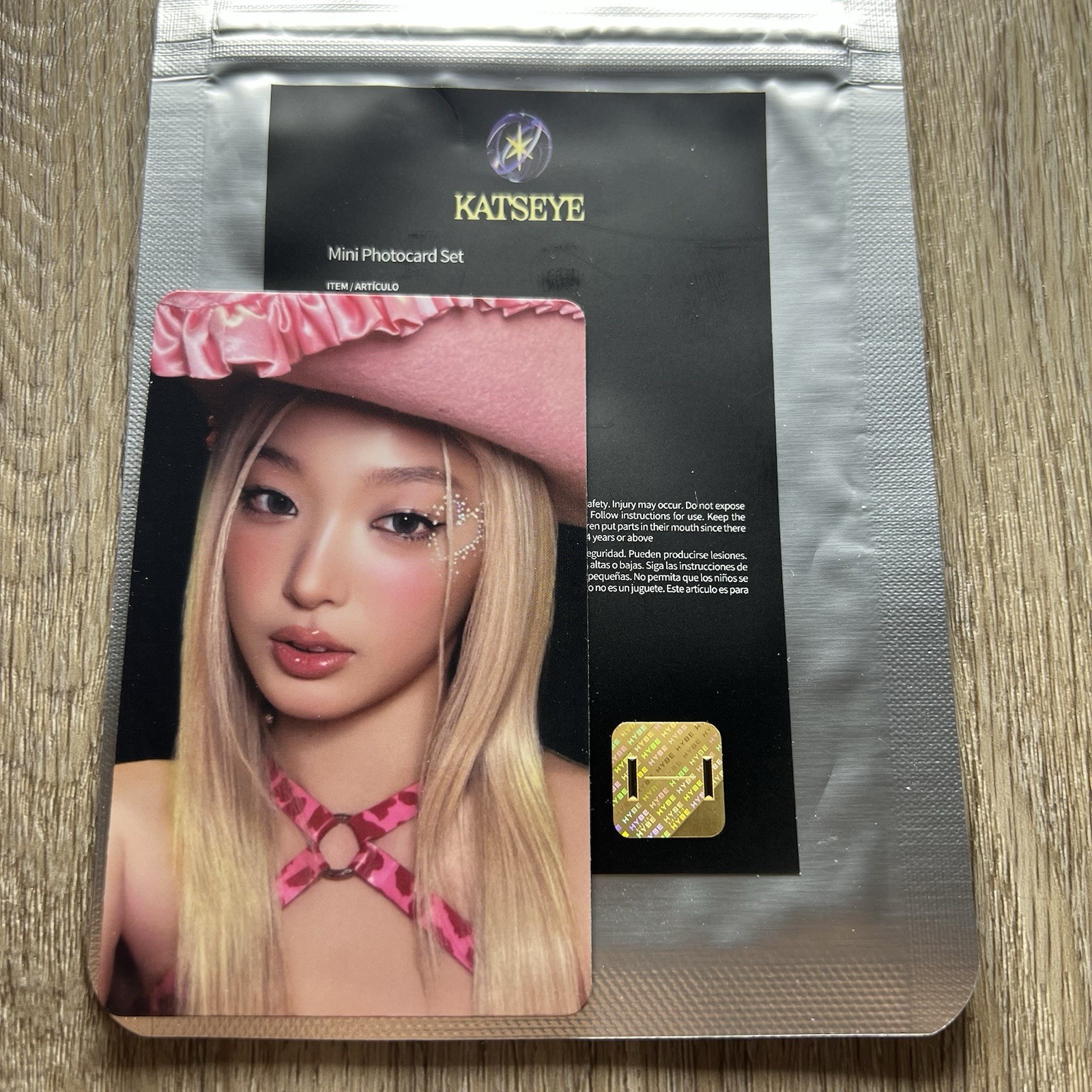 KATSEYE YOONCHAE 04 Wildworld Photocard (From Mini Photocard Set) Official PC