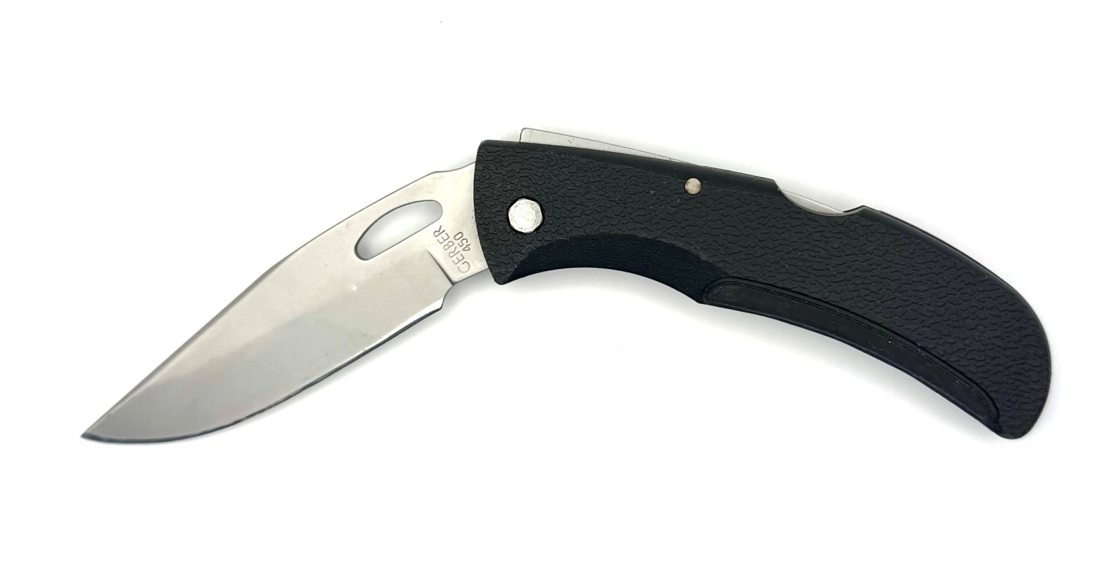 Gerber EZ-Out 450 | Folding Pocket Knife | Black | Plain Edge | Made in USA