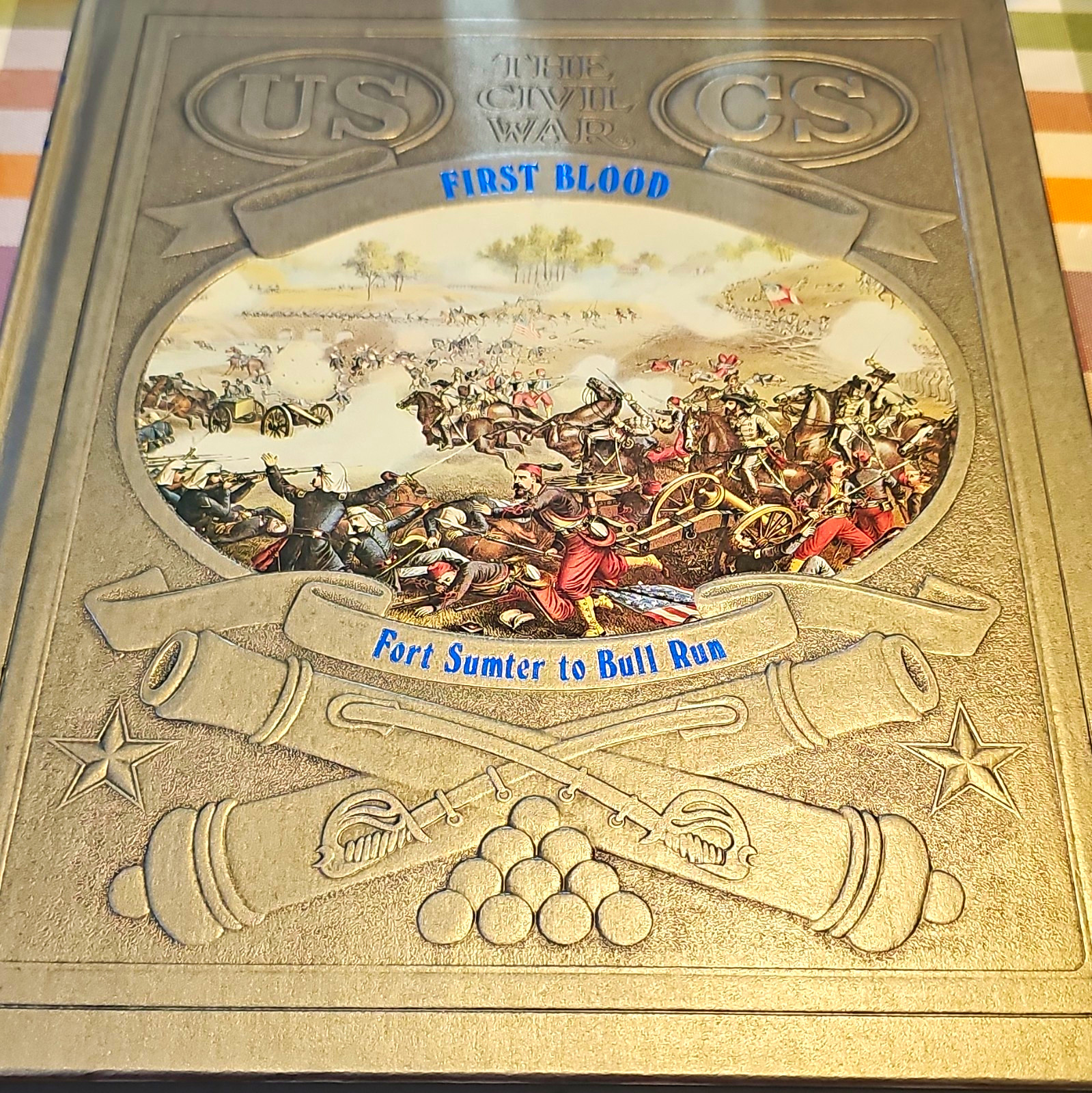 The Civil War: First Blood – Fort Sumter to Bull Run Hardcover Book