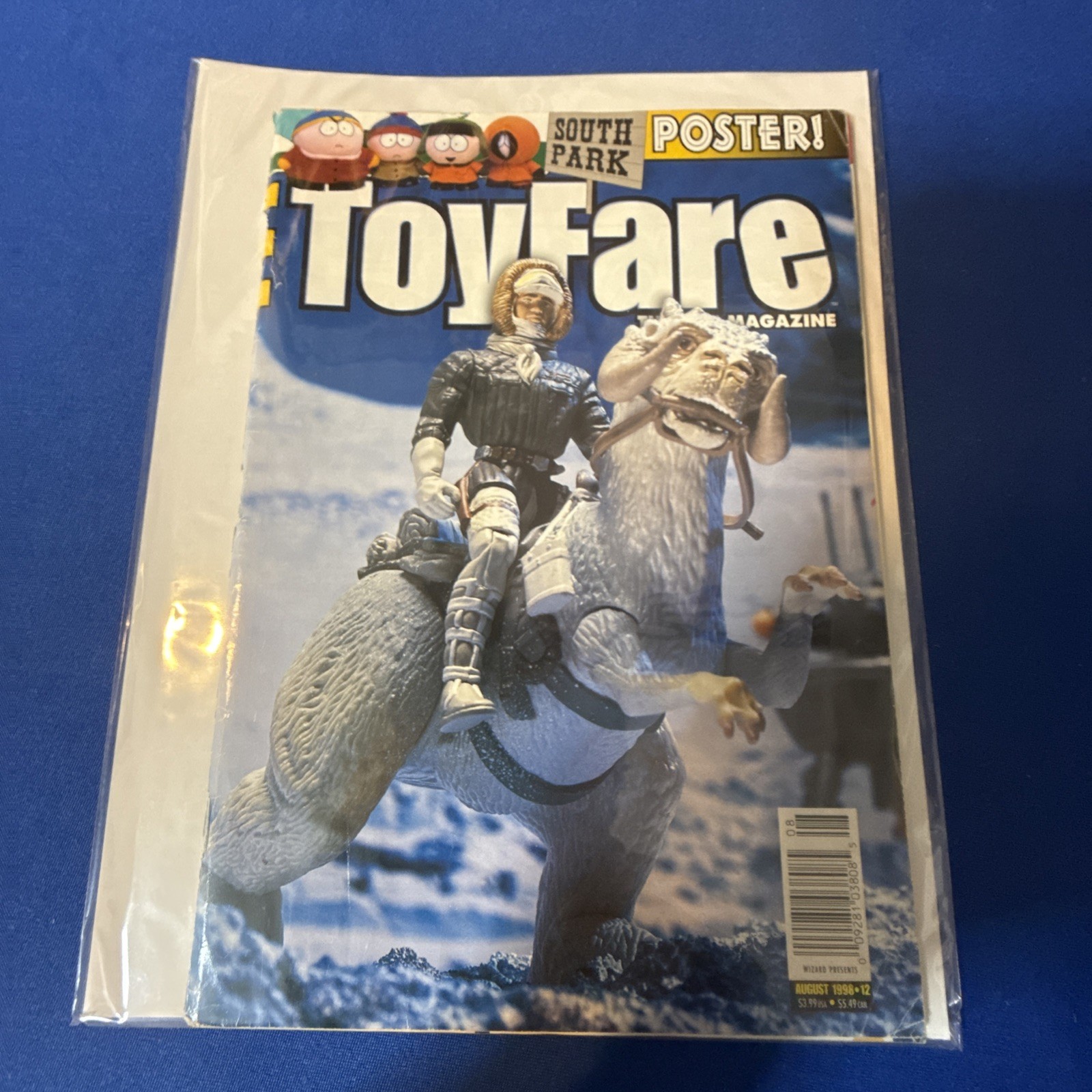 ToyFare Magazine #12 (Wizard, August 1998) Han Solo Hoth Cover VG/F Bagged/Board