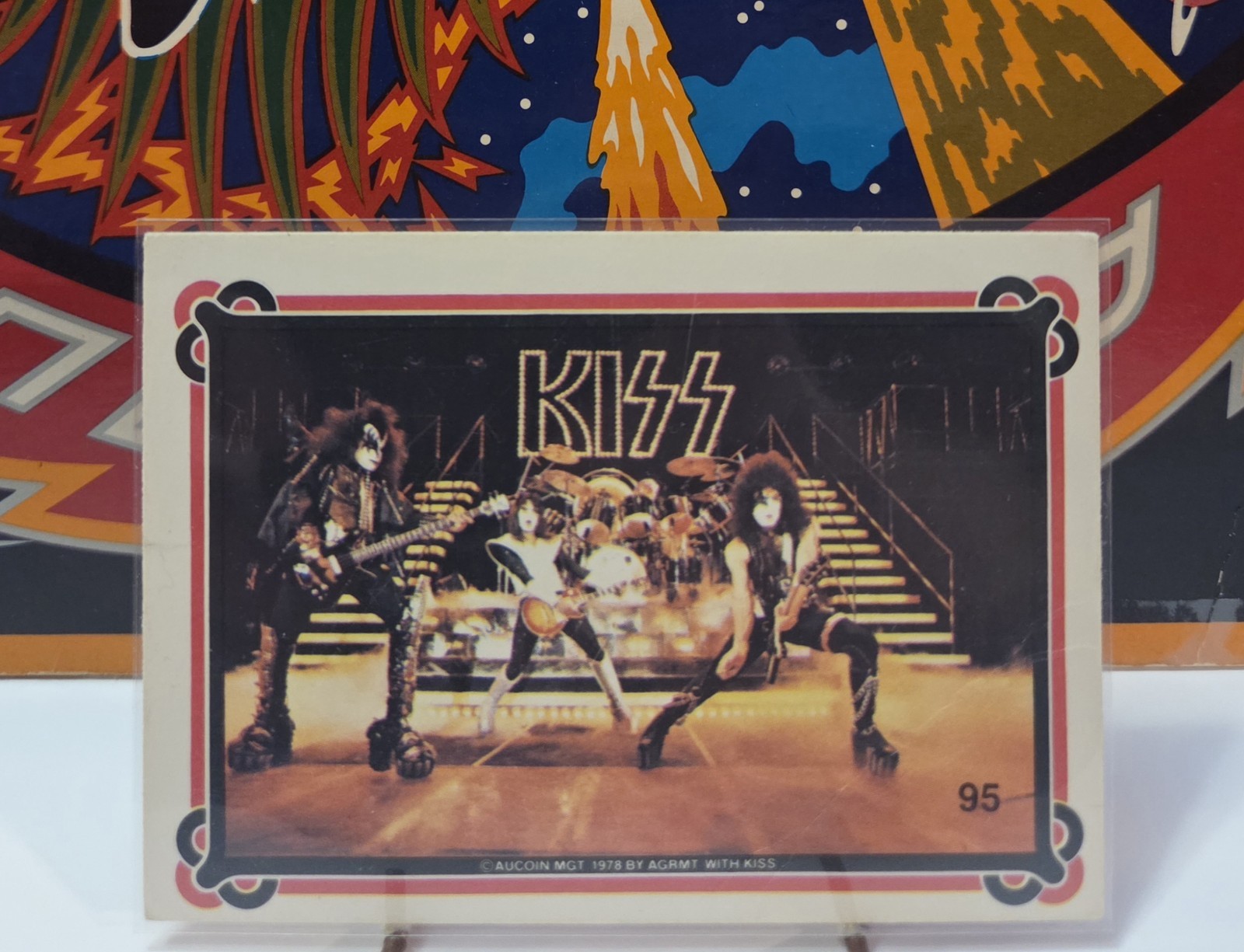 🔥🔥VINTAGE 1978 DONRUSS KISS SERIES 2 TRADING CARD - #95 GROUP 