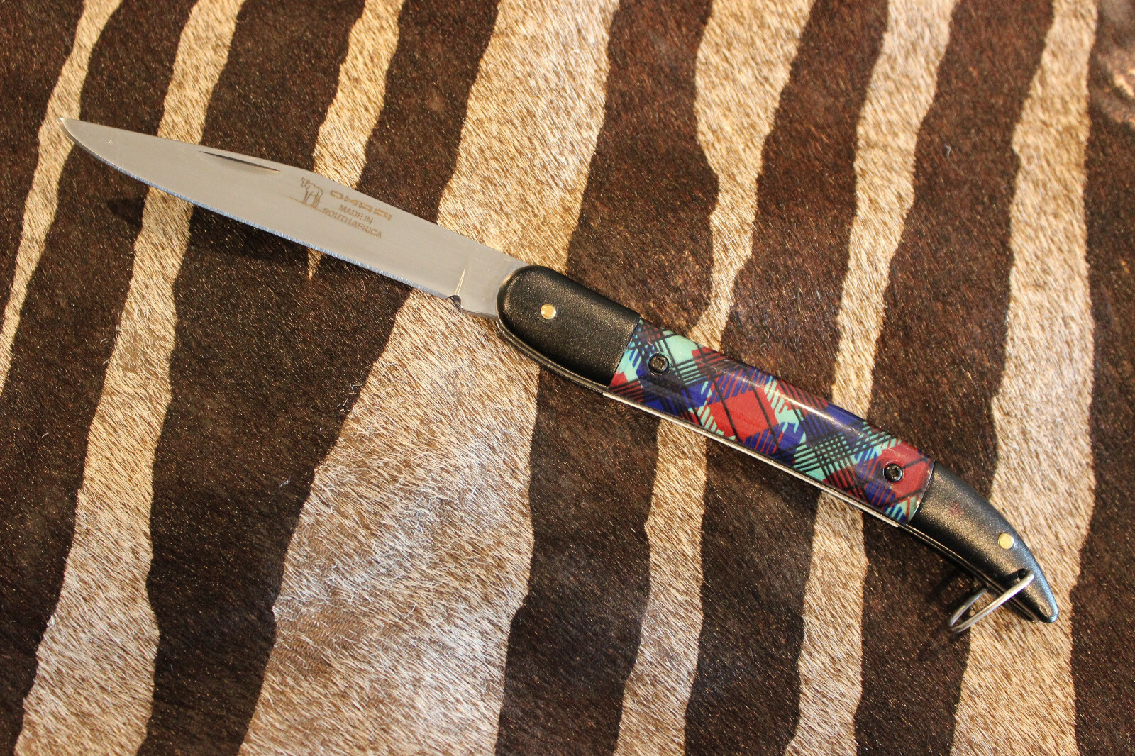 Okapi Tartan Black Folding Fisherman 1978/12