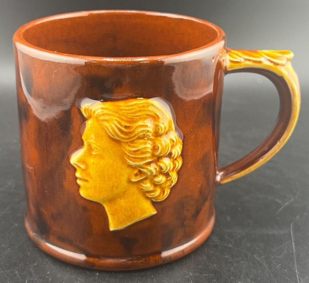 DARTMOUTH POTTERY QUEEN ELIZABETH II CORONATION 1953 MUG