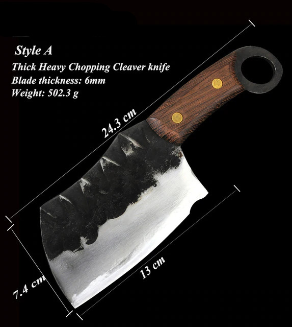 SURATU™ - Chopping Cleaver Chef's Knife