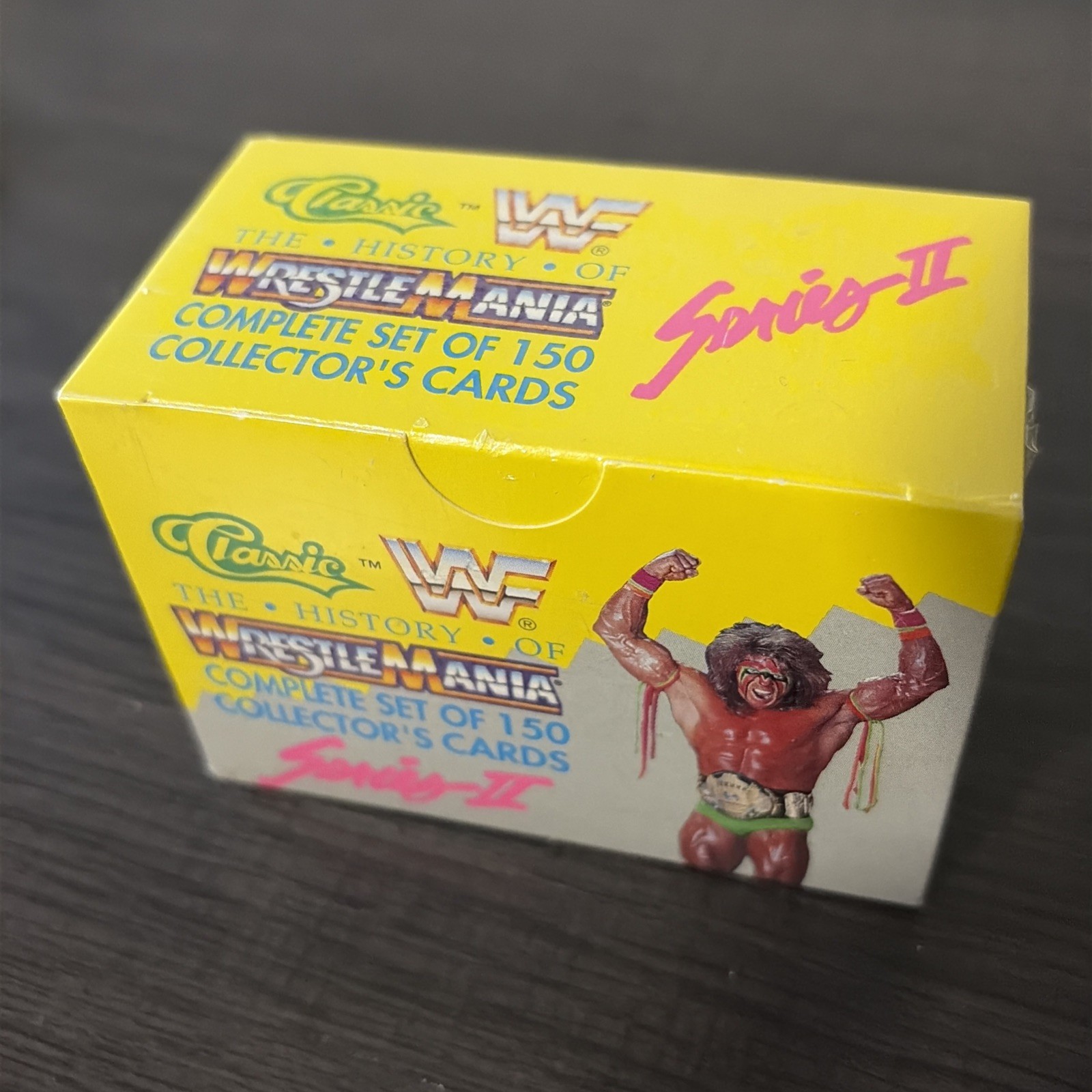 1990 Classic WWF The History of WrestleMania Series 2 Complete Set SEALED