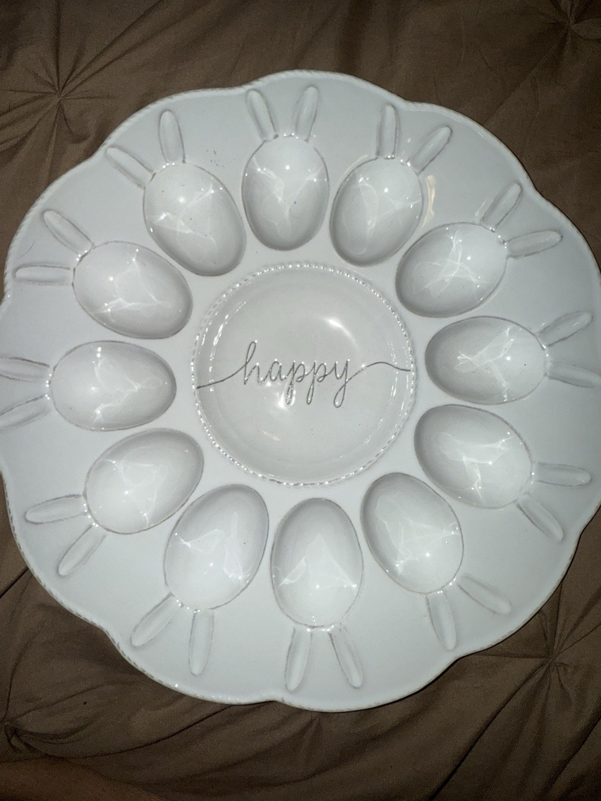 Mud Pie Deviled Egg Plate 