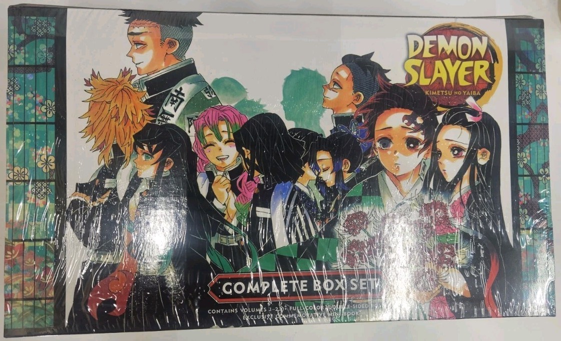 *NEW FACTORY SEALED Demon Slayer Kimetsu No YAIBA  Box Set 1-23 english version