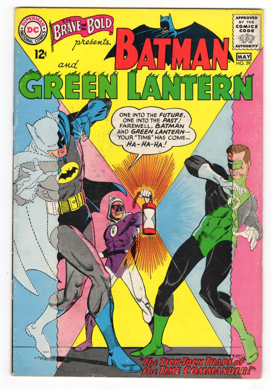 Brave And The Bold 59 1965 DC Comics VG/F 5.0 1st Batman Team-Up in Title