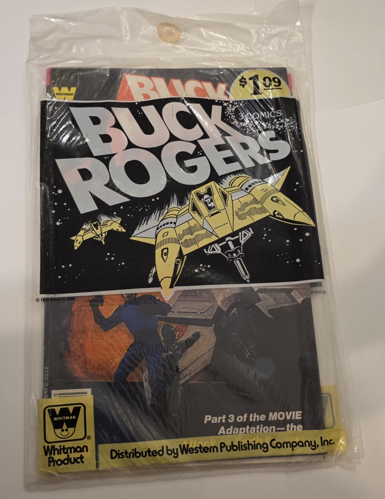  Whitman 1979 Buck Rogers Movie Adaptation 1-2-3 Set Sealed 