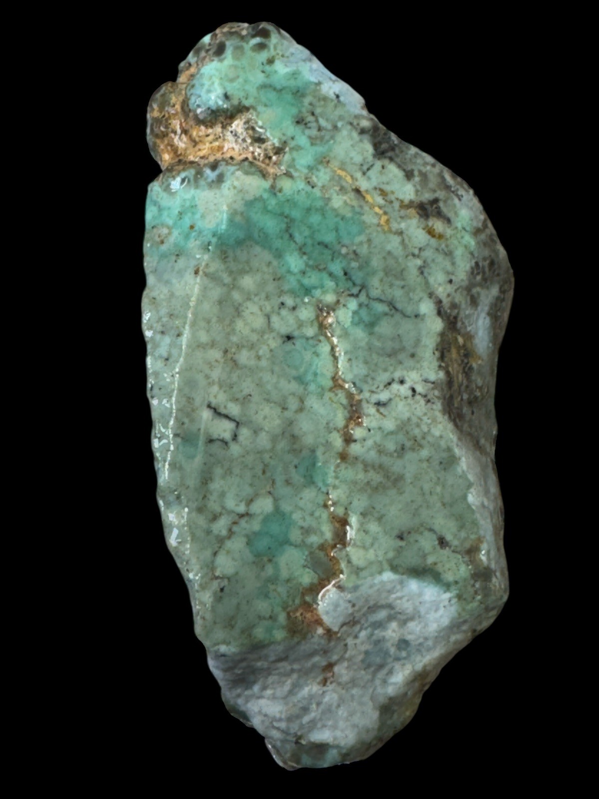 Natural authentic Hubei Red River rough turquoise
