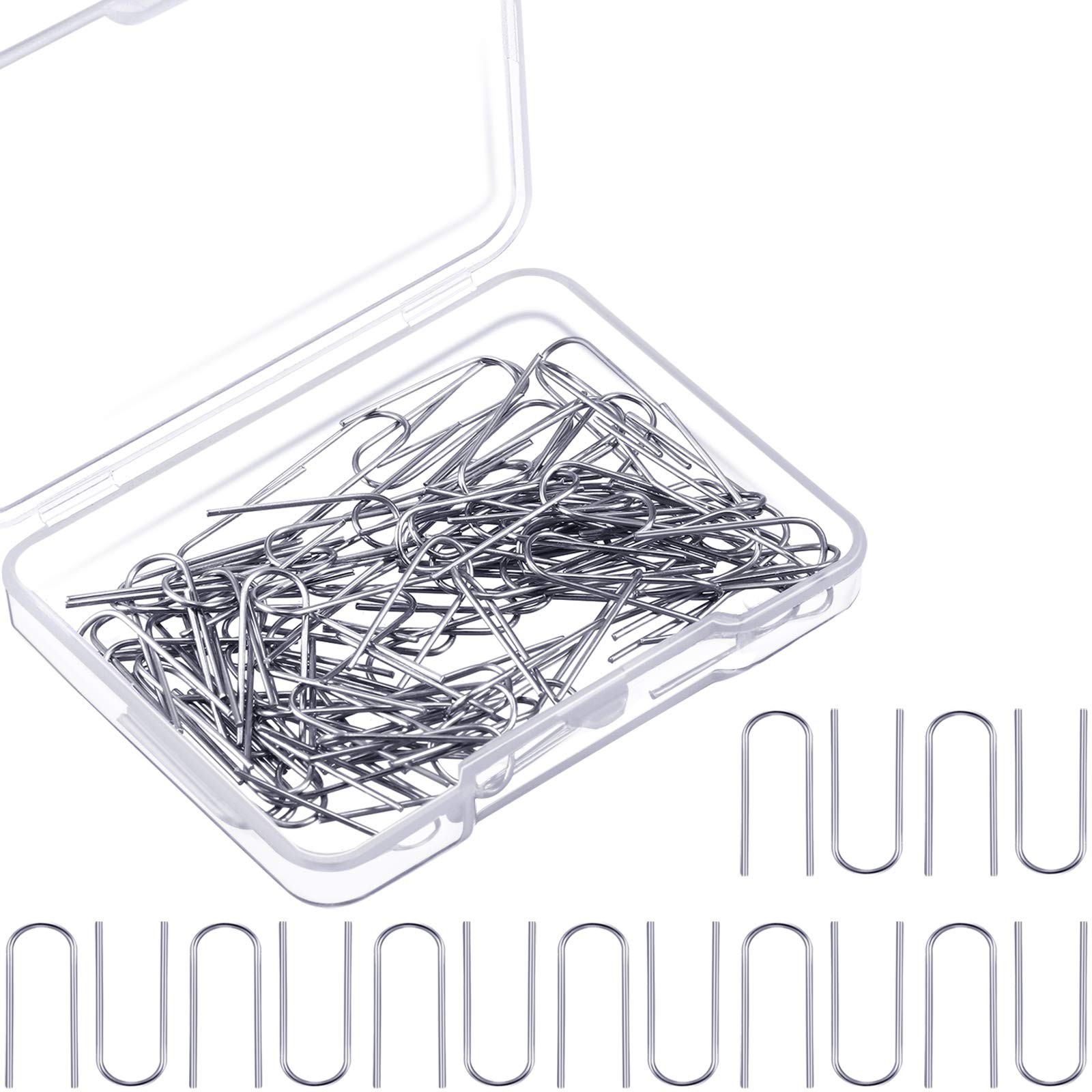 100Pcs Nichrome Wire High Temp Fusing Wire for Kiln High Ceramic Wire Glass