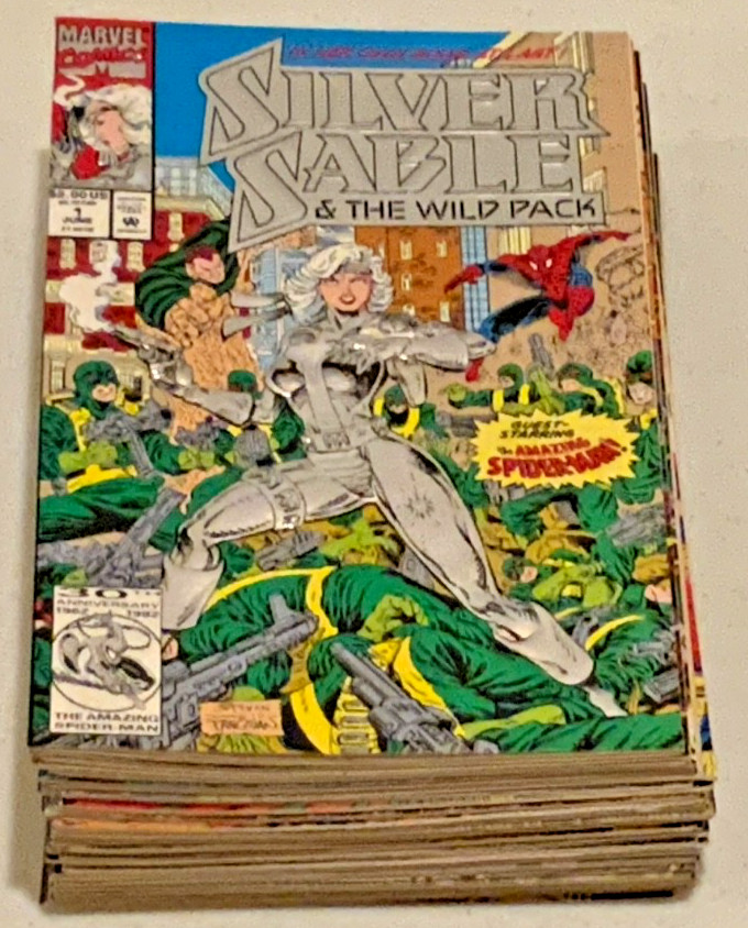 SILVER SABLE & THE WILD PACK #1-35 (MARVEL 1992) F-/NM
