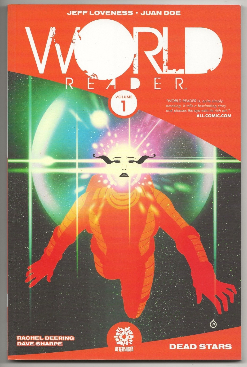Aftershock Comics WORLD READER Vol 1 Dead Stars trade paperback