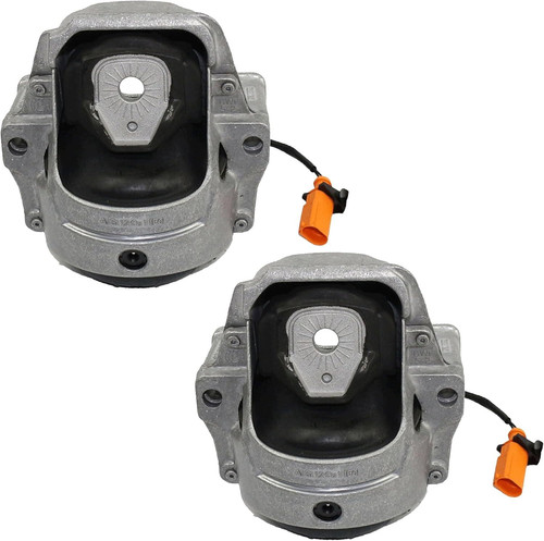 Hydraulic Front Engine Mount Kit Left with Sensor Wire For Audi A4 A5, Silver Hydraulic Front Engine Mount Kit Left with Sensor Wire For Audi A4 A5, Silver