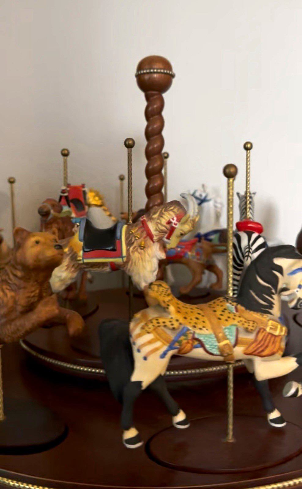 Vintage 1989 Lenox Carousel Animals Collection.