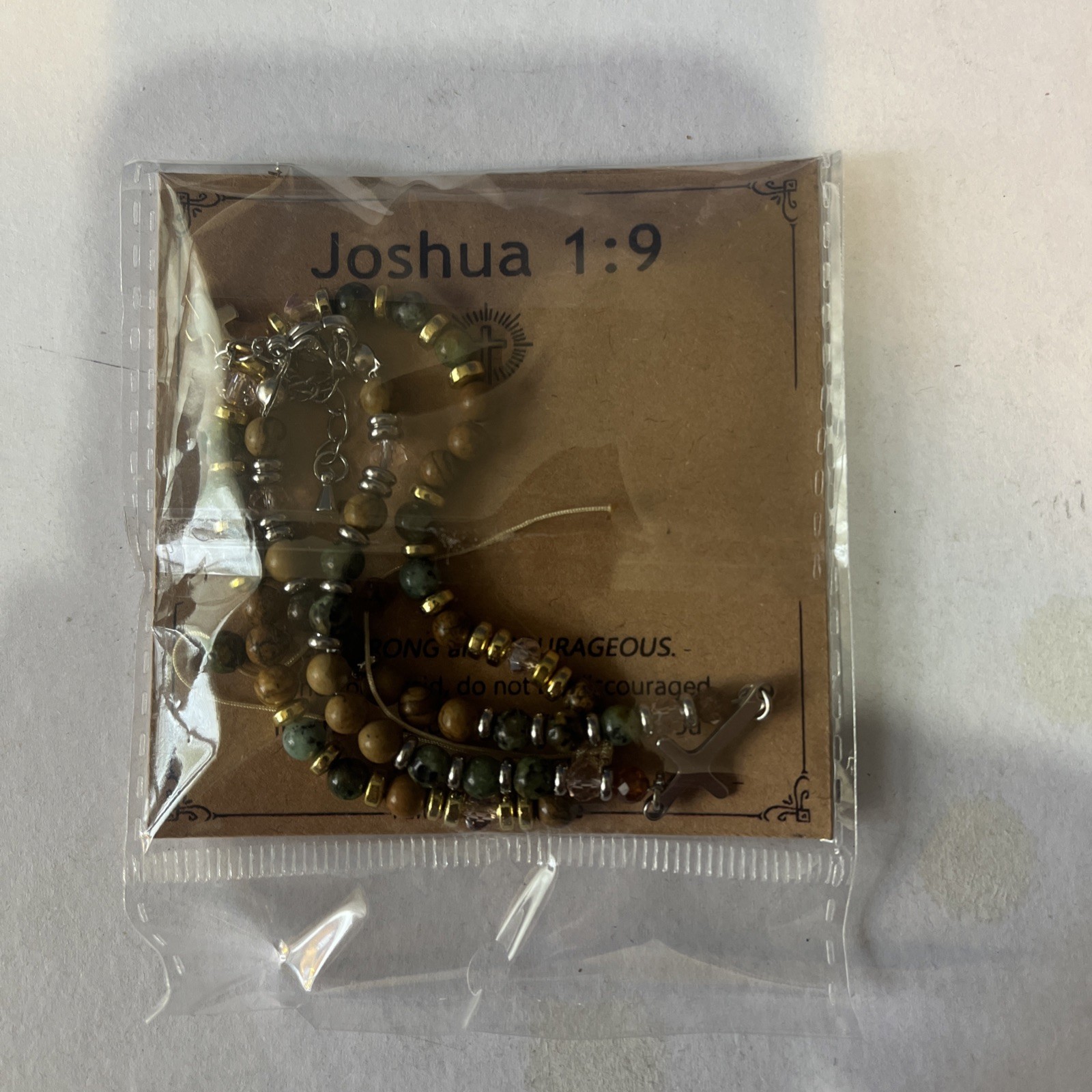 Joshua 1:9 Prayer Bracelet