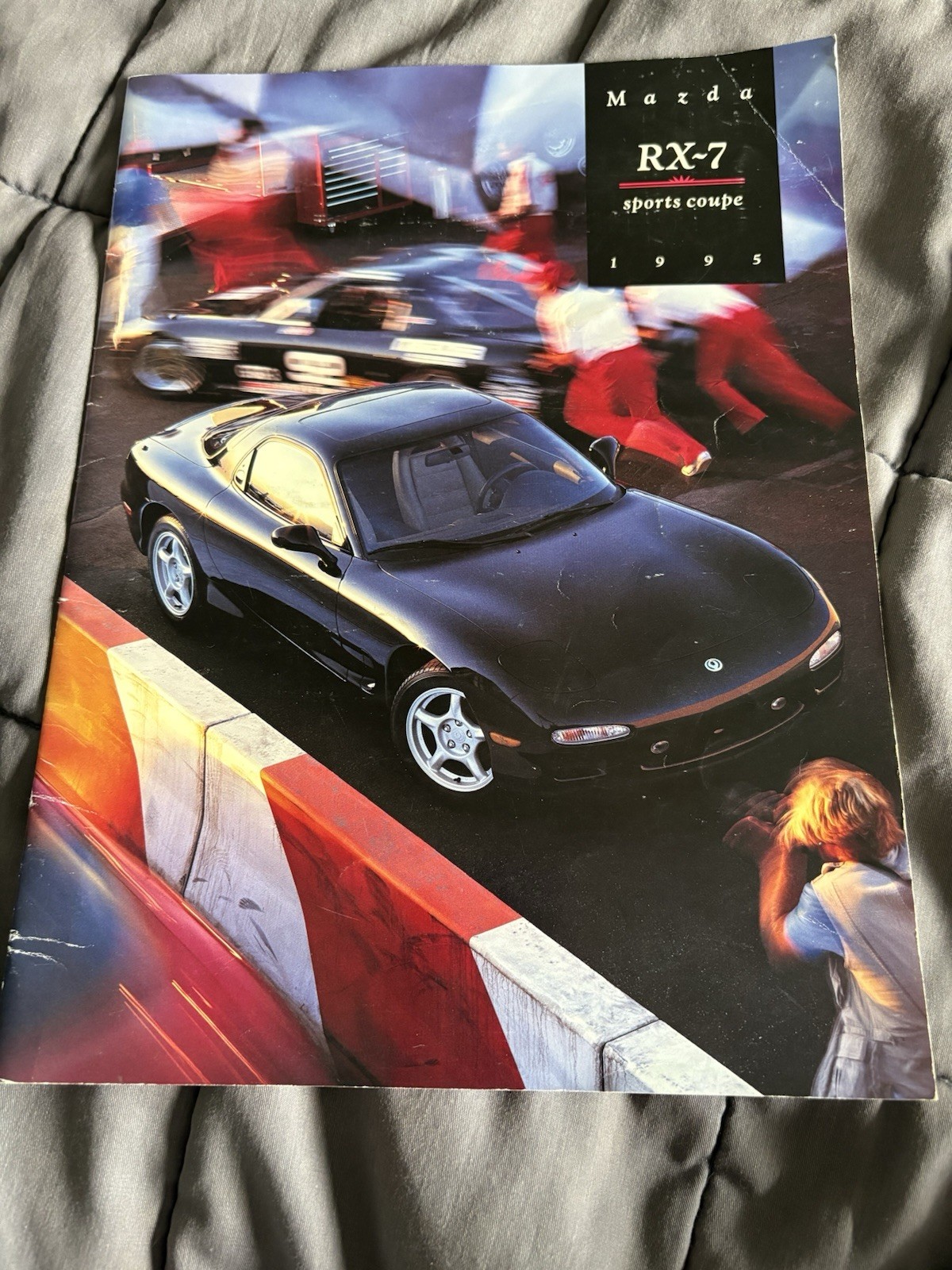 Original 1995 Mazda RX-7 Deluxe Sales Brochure Catalog