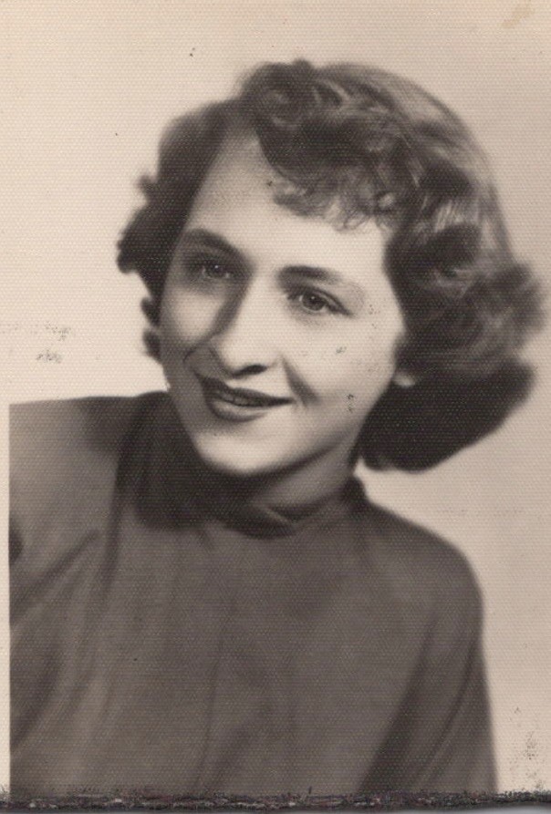 1950s Pretty Woman Smiling Studio Portrait Glamour Headshot Elegant