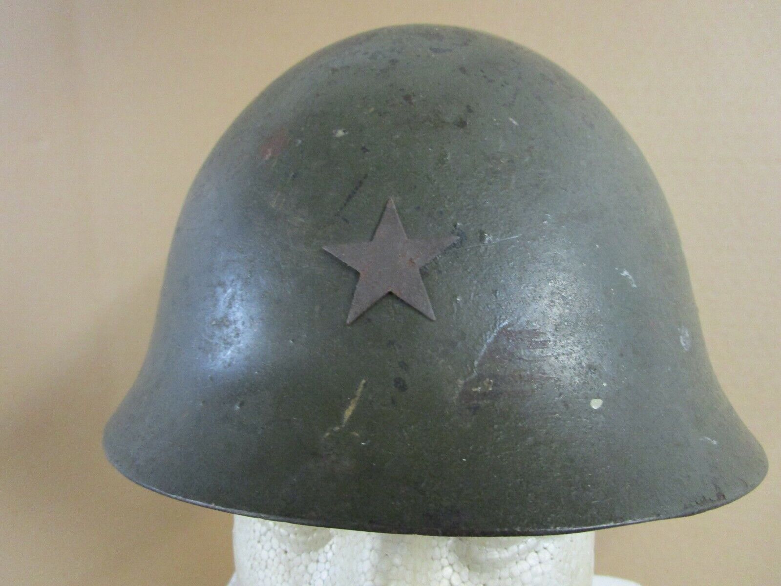WW2 Japanese steel helmet W/star