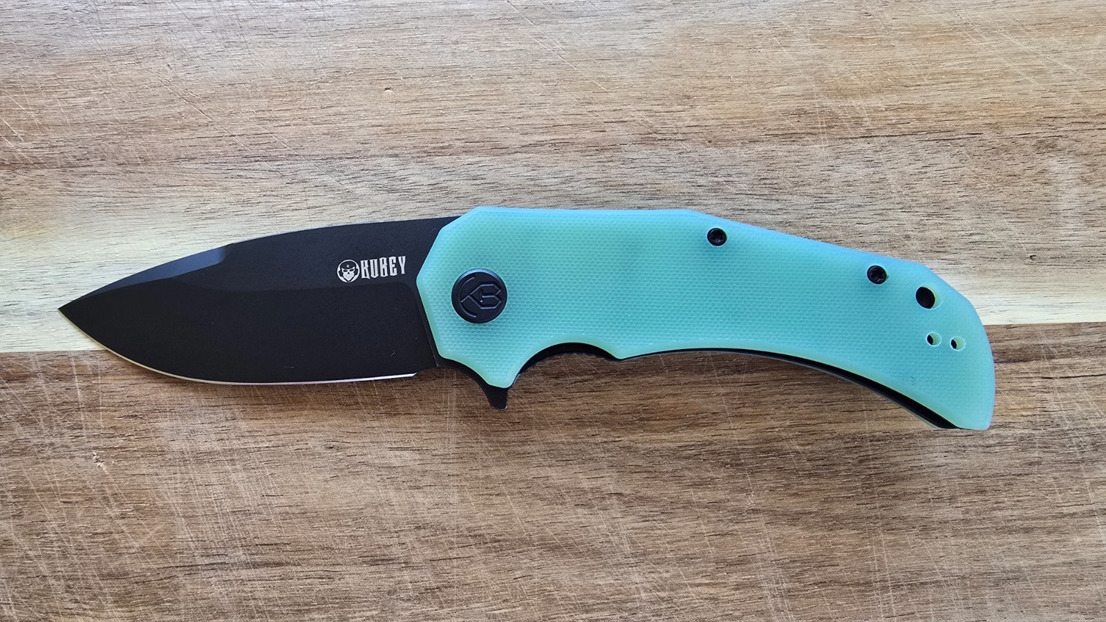 Kubey Bravo Jade G10 Handle Aus10 Blade Steel ku319c Brand New In Box Kubey Bravo Jade G10 Handle Aus10 Blade Steel ku319c Brand New In Box