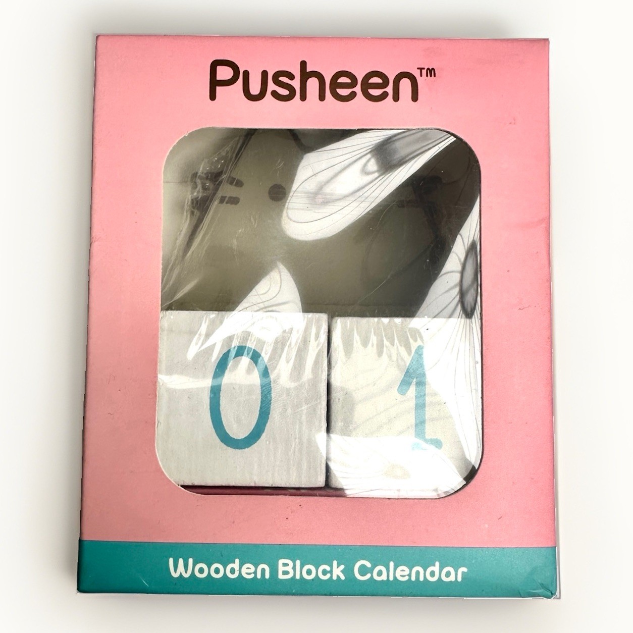 Pusheen Box Spring 2019 Wooden Block Perpetual Calendar Exclusive