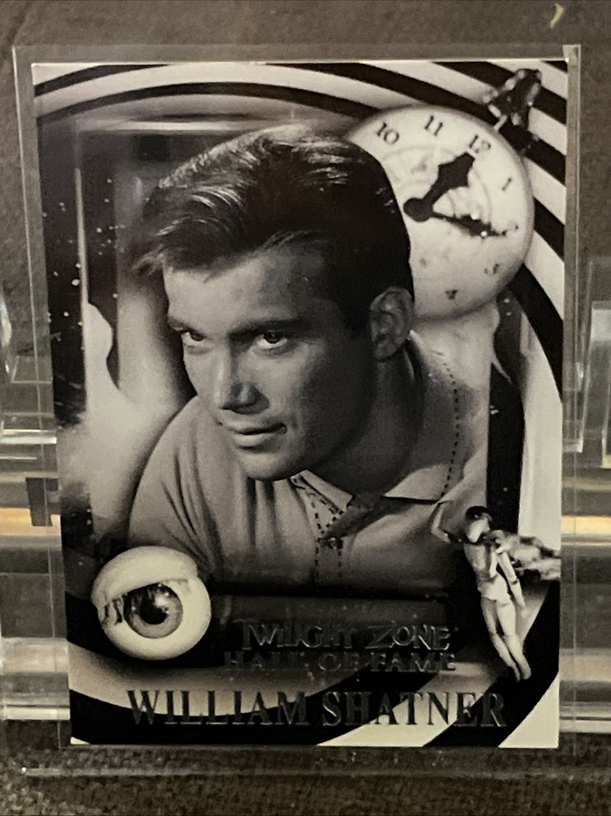 2002 Twilight Zone Hall of Fame William Shatner H-1 Shadows & Substance #492/777