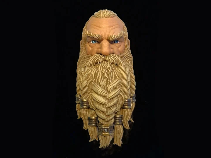 EX DWARF RETAILER HEAD 4H Four Horsemen Mythic Legions NEW  RISING SONS