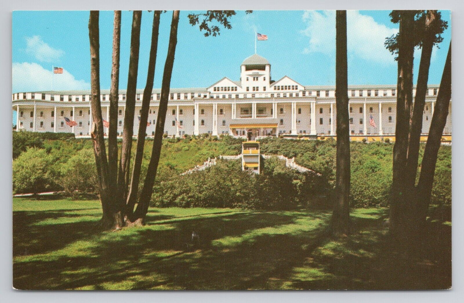 Postcard Grand Hotel Mackinac Island Michigan