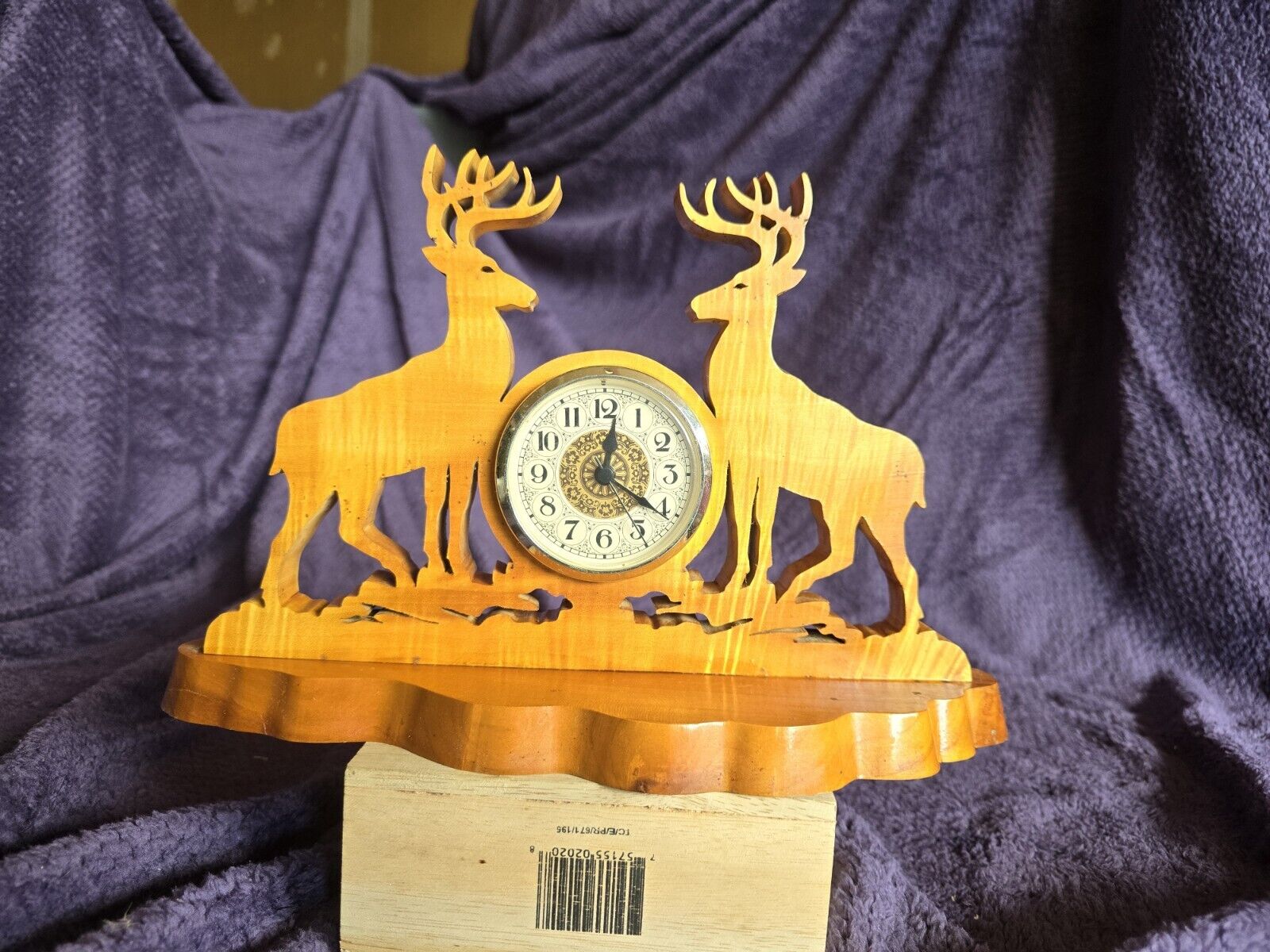 Mule Deer  Mantle Clock