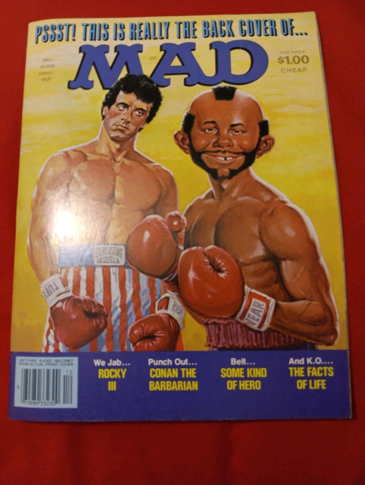 Vintage Mad Magazine 1982 Comic. HIGH GRADE BEAUTY I COMBINE S&H. SAVE $$$ Vintage Mad Magazine 1982 Comic. HIGH GRADE BEAUTY I COMBINE S&H. SAVE $$$