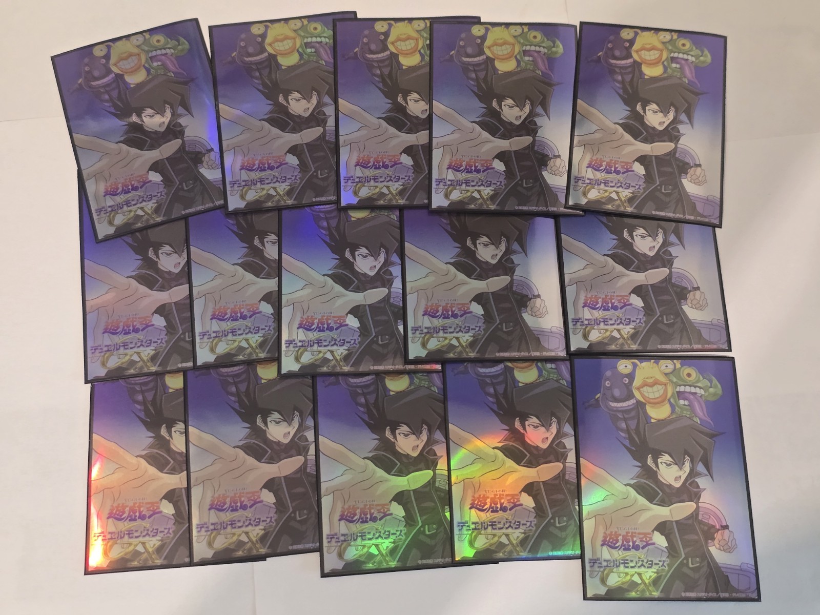 15x Yu-Gi-Oh Custom Extra Deck Sleeves Chazz Ojama (Holo)